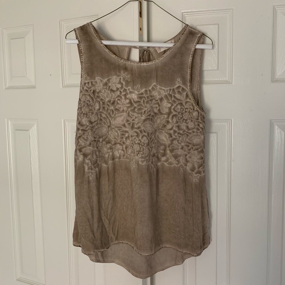Altar’d State Boho Brown Blouse